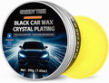 Car Paste Wax High Gloss Shine, Long Lasting Paint Protection, Superior Hydrophobic Water Repelling Properties, Natural Wax for Minor Scratch Repair and UV Protection, Safe for All Vehicles(Black)