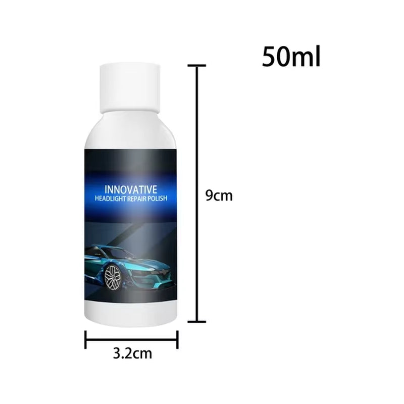 Car Headlight Repair Coating Solution Repair Kit Oxidation Rearview Coating Headlight Polishing Anti-Scratch Liquid Car Wash