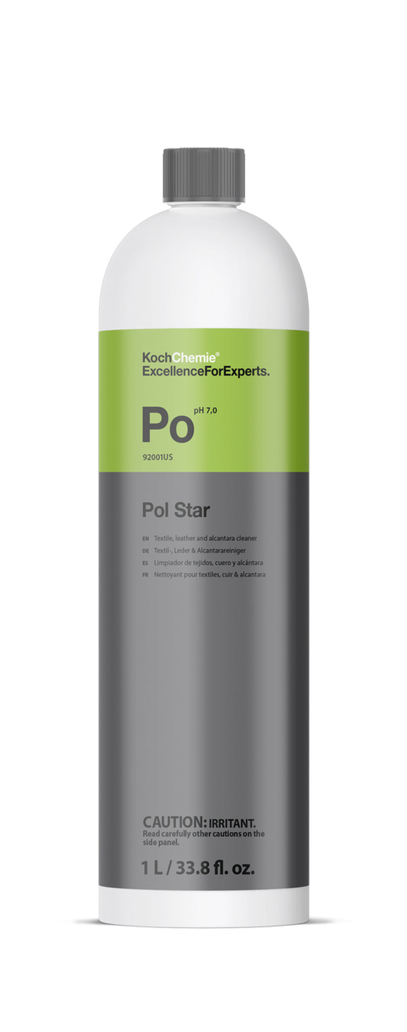 Koch Chemie Pol Star | Interior Leather and Textile Cleaner 1 Liter Concentrated