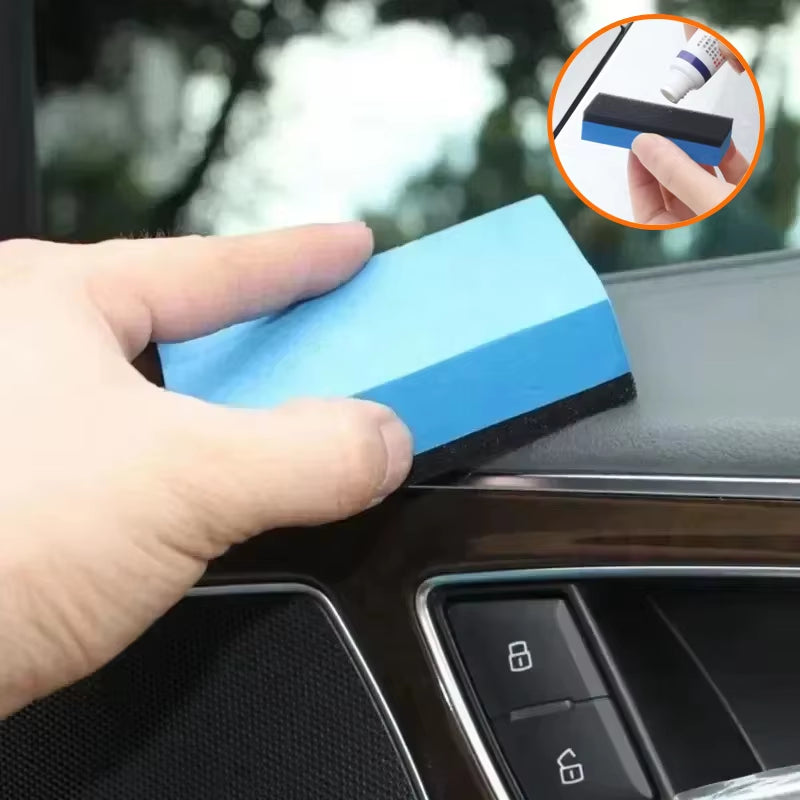Car Polishing Coating Sponge Brush Coating Sealer Sponge Nano Applicator Pad for Polishing Wax Ceramic Coating Cleaning Tools