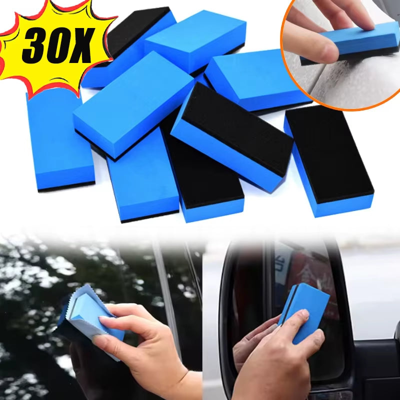 Car Polishing Coating Sponge Brush Coating Sealer Sponge Nano Applicator Pad for Polishing Wax Ceramic Coating Cleaning Tools