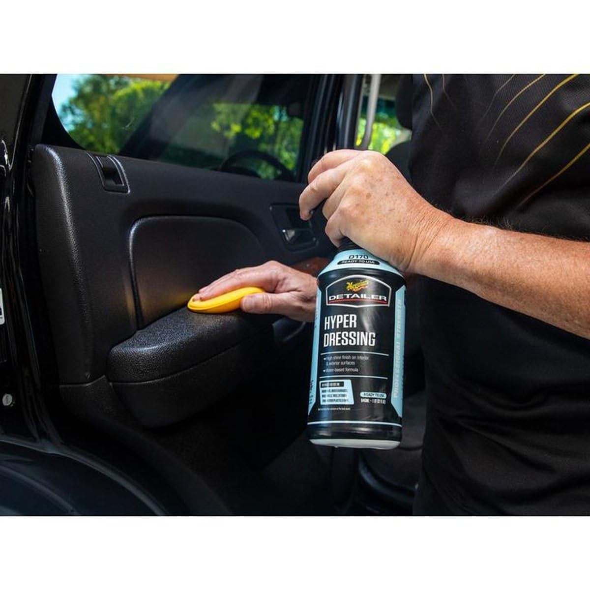 Meguiars D170 Hyper Dressing Ready to Use High Shine Finish for Rubber Vinyl ...