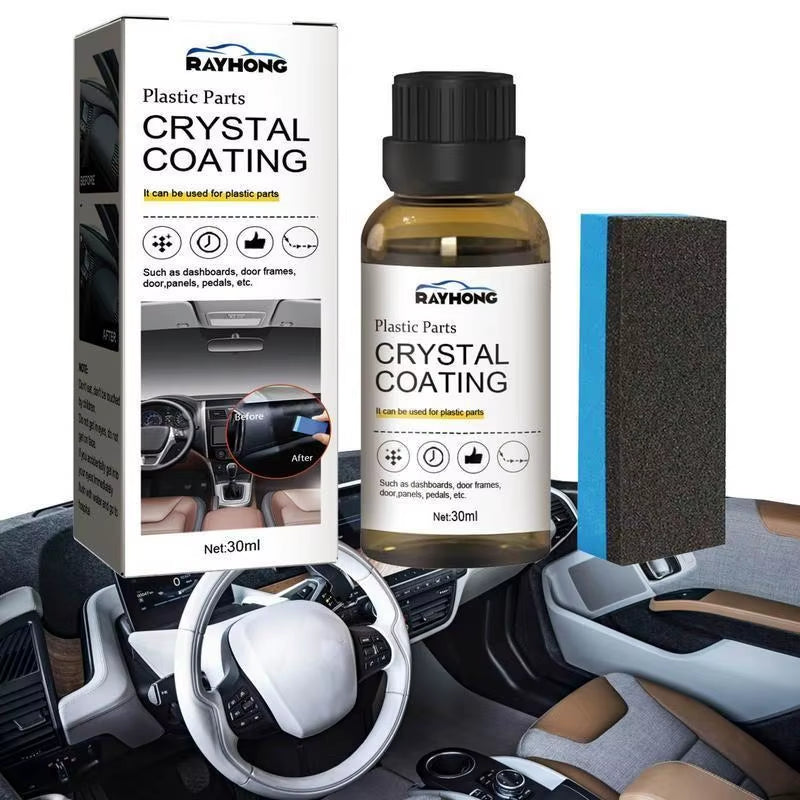Ceramic Glass Coating Hydrophobic Coating Agent for Car Windshield-Waterproof, Anti-Rain, Anti-Fog, Long-Lasting Protection Kit