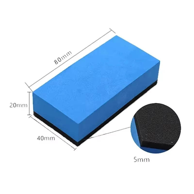 Car Polishing Coating Sponge Brush Coating Sealer Sponge Nano Applicator Pad for Polishing Wax Ceramic Coating Cleaning Tools