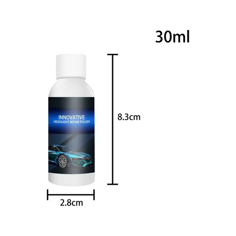 Car Headlight Repair Coating Solution Repair Kit Oxidation Rearview Coating Headlight Polishing Anti-Scratch Liquid Car Wash